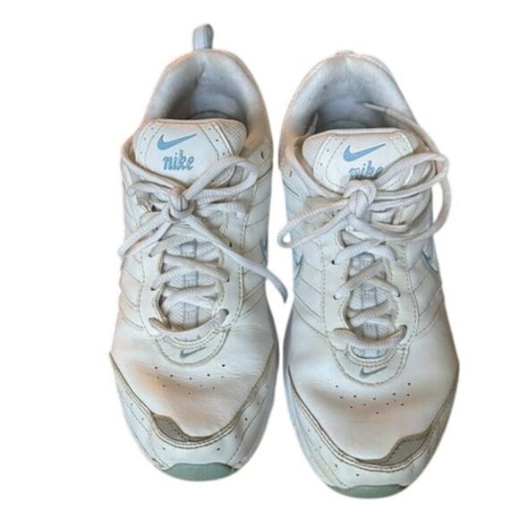 Nike White Rolling Rail Blue Embroidered 2013 Women's Size 8 - Picture 2 of 7